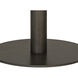 Claudia White and Pewter Bistro Table